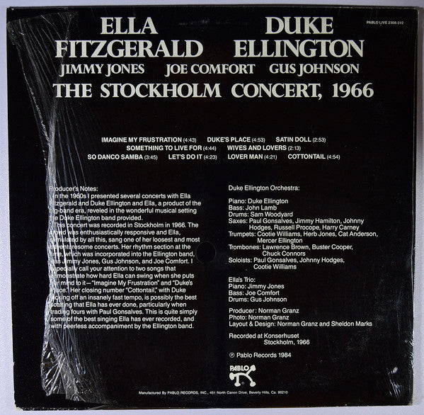 The Stockholm Concert, 1966