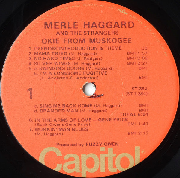 Okie From Muskogee (Recorded "Live" In Muskogee, Oklahoma)