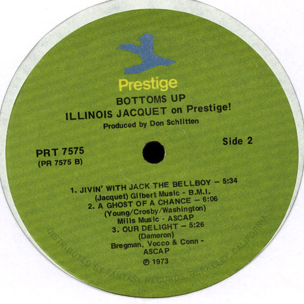 Bottoms Up - Illinois Jacquet On Prestige!