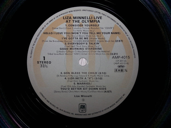 Live At The Olympia In Paris