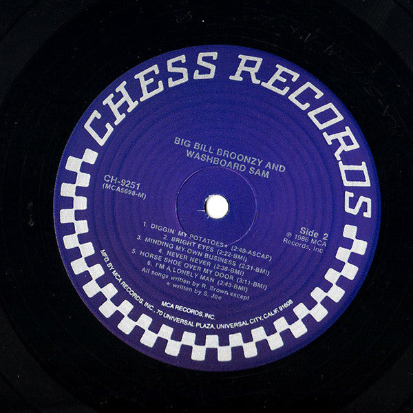 Big Bill Broonzy And Washboard Sam