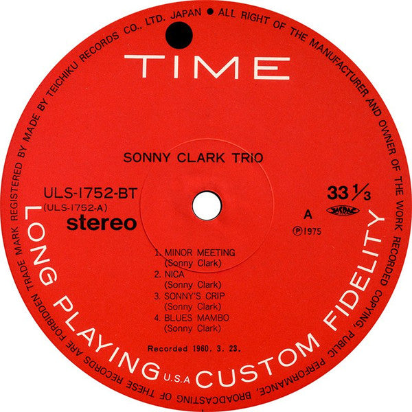 Sonny Clark Trio