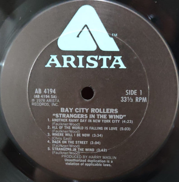 Strangers In The Wind