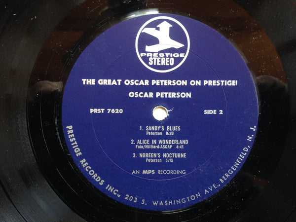 The Great Oscar Peterson On Prestige!