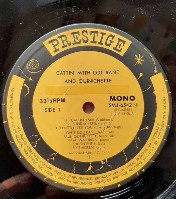 Cattin' With Coltrane And Quinichette