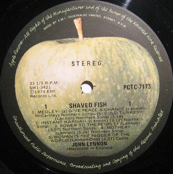 Shaved Fish