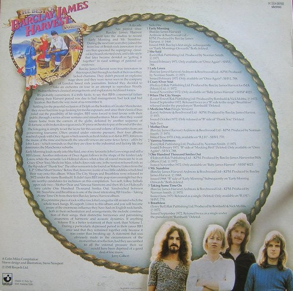 The Best Of Barclay James Harvest Volume 2
