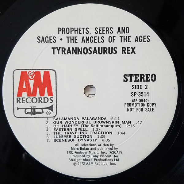 (A Beginning) Prophets, Seers And Sages - The Angels Of All Ages / My People Were Fair And Had Sky In Their Hair... But Now They're Content To Wear Stars On Their Brows