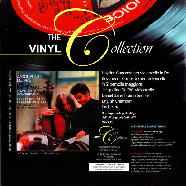 Haydn: Cello Concerto In C / Boccherini: Cello Concerto In B Flat