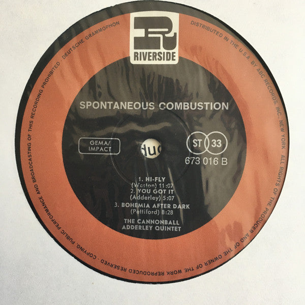 Spontaneous Combustion