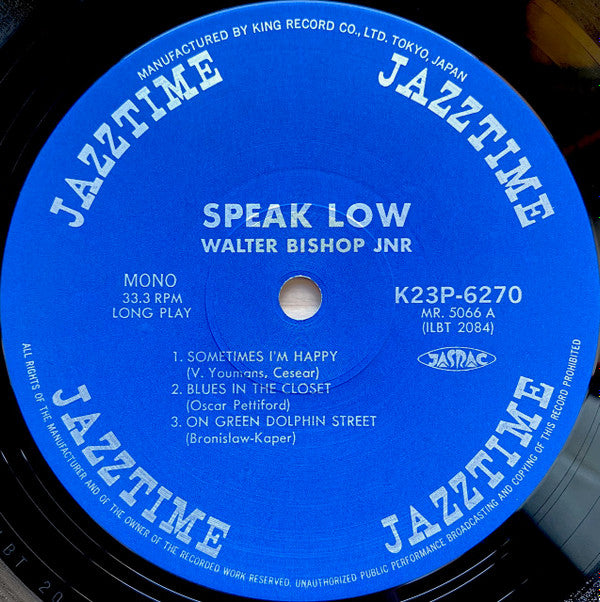 Speak Low