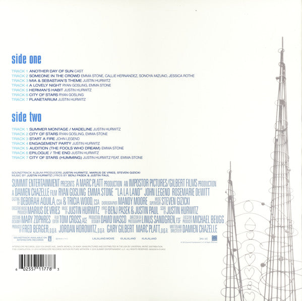 La La Land (Original Motion Picture Soundtrack)