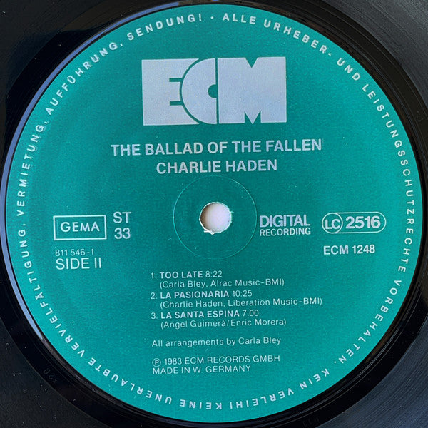 The Ballad Of The Fallen