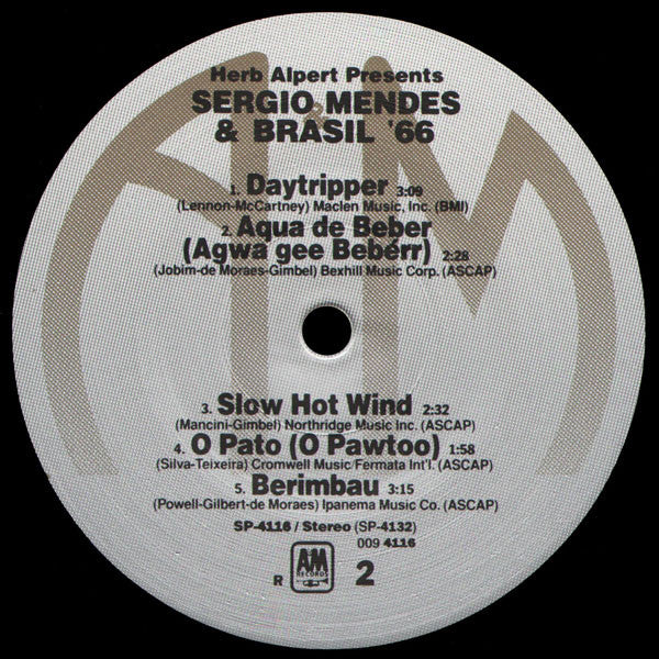Herb Alpert Presents Sergio Mendes & Brasil '66