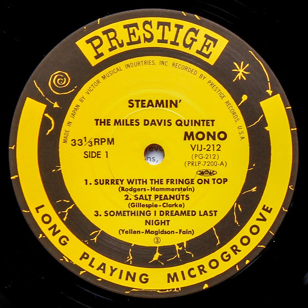 Steamin' With The Miles Davis Quintet