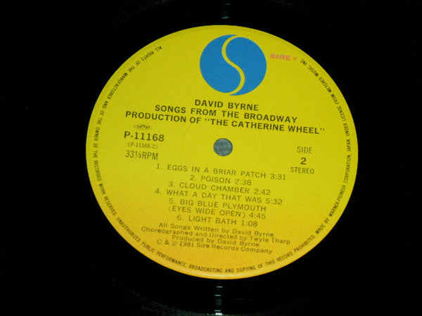 Songs From The Broadway Production Of "The Catherine Wheel"