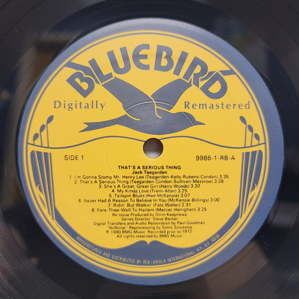 That's A Serious Thing