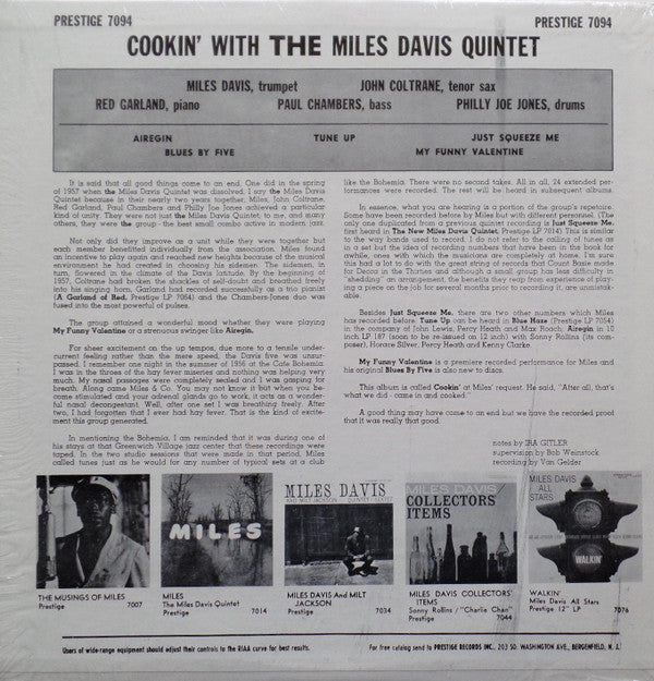 Cookin' With The Miles Davis Quintet