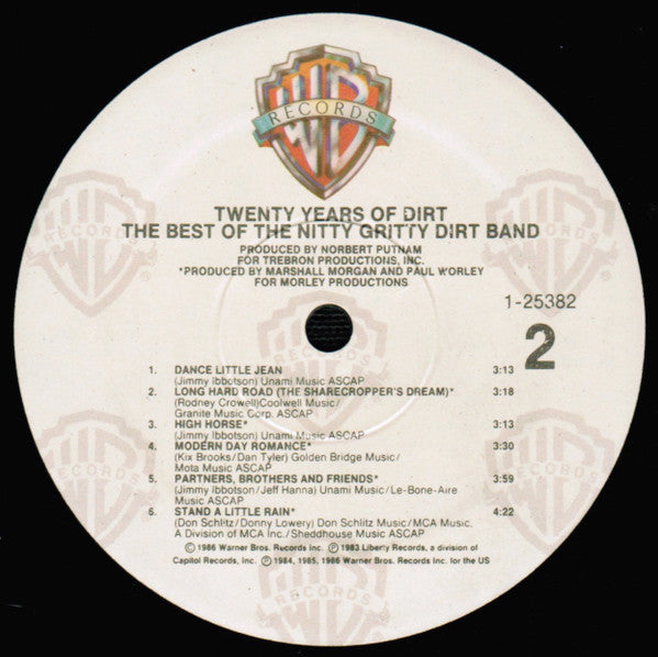 Twenty Years Of Dirt - The Best Of The Nitty Gritty Dirt Band
