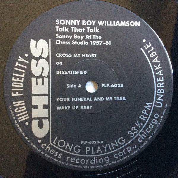 Talk That Talk (Sonny Boy At The Chess Studio 1957-61)