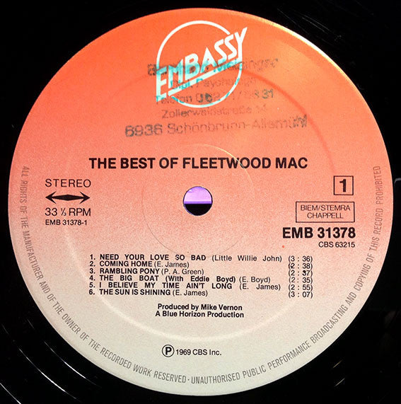 The Very Best Of Fleetwood Mac