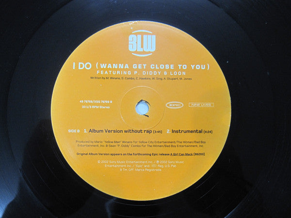 I Do (Wanna Get Close To You)