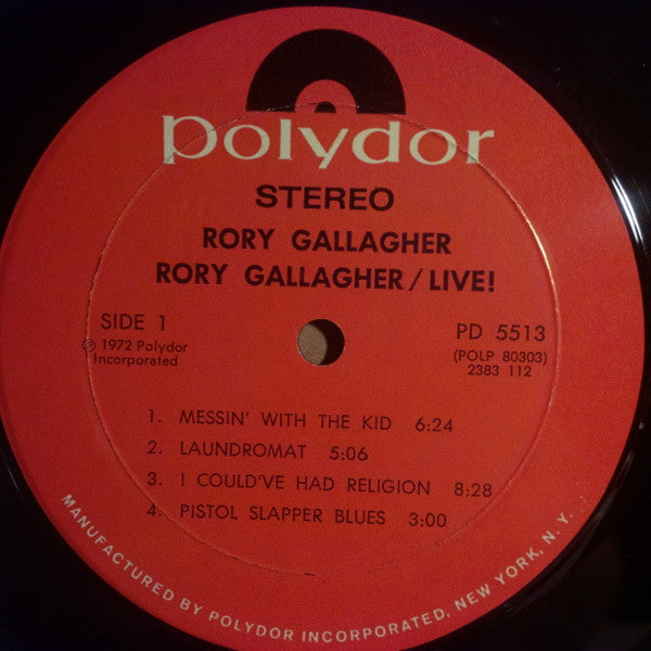 Rory Gallagher Live!