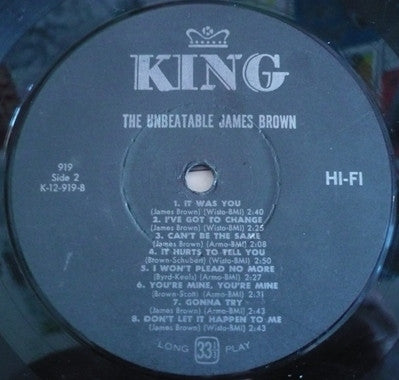 The Unbeatable James Brown