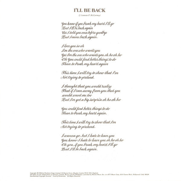 Love Songs = ラヴ・ソングス