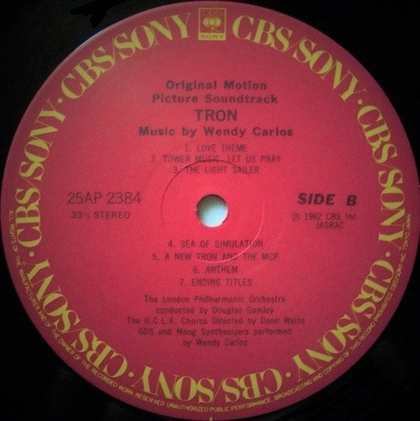 Tron - Original Motion Picture Soundtrack = トロン オリジナル・サウンドトラック盤