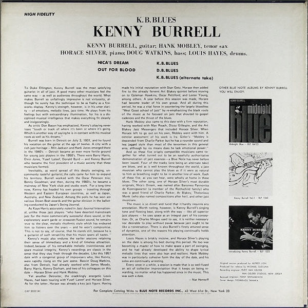 K.B.Blues = K・B・ブルース