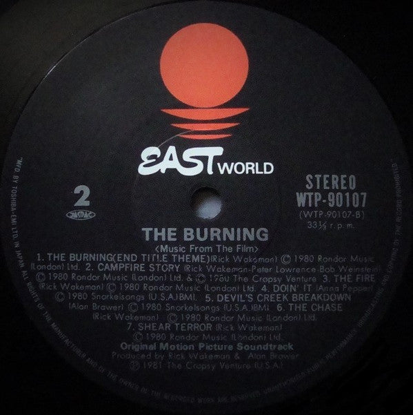 The Burning (Original Motion Picture Soundtrack)
