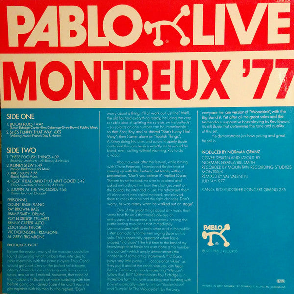 Count Basie Jam (Montreux '77)