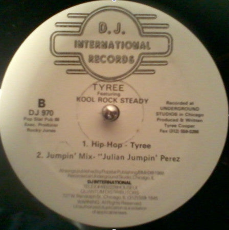 Master Release: Turn Up The Bass by Tyree Cooper
