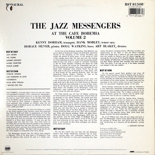 At The Cafe Bohemia Volume 2