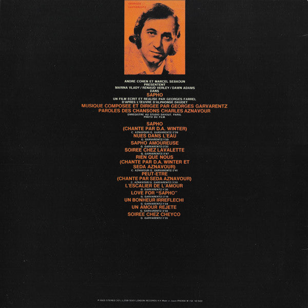 Sapho (Bande Originale Du Film)