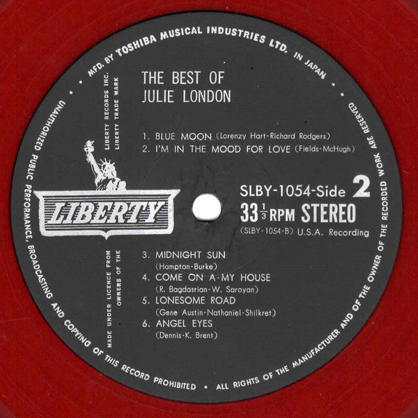 The Best Of Julie London = ベスト・オブ・ジュリー・ロンドン