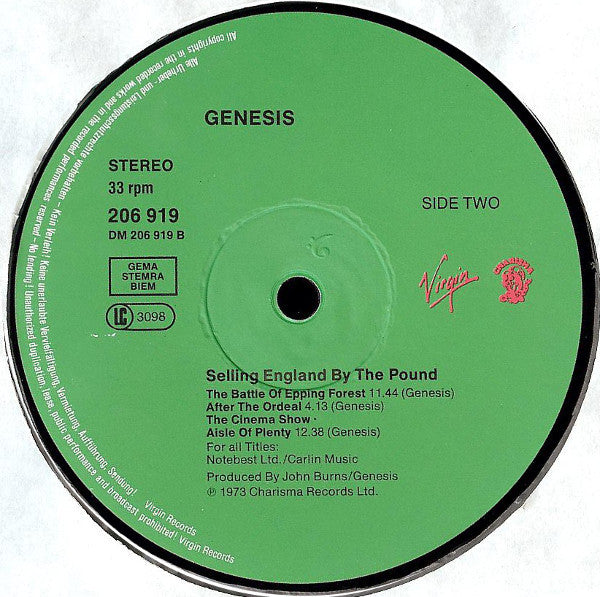 Selling England By The Pound