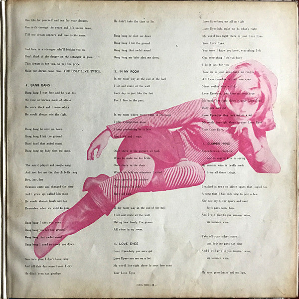 Golden Nancy Sinatra