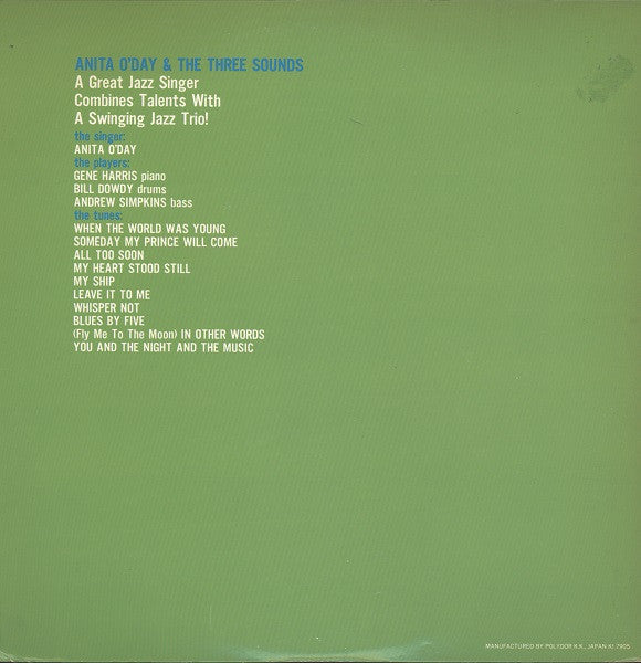 Anita O'Day & The Three Sounds