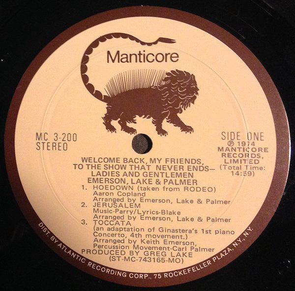 Welcome Back My Friends To The Show That Never Ends - Ladies And Gentlemen