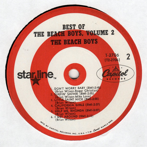 Best Of The Beach Boys Vol. 2