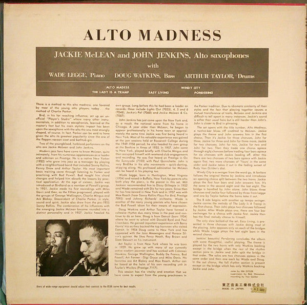 Alto Madness