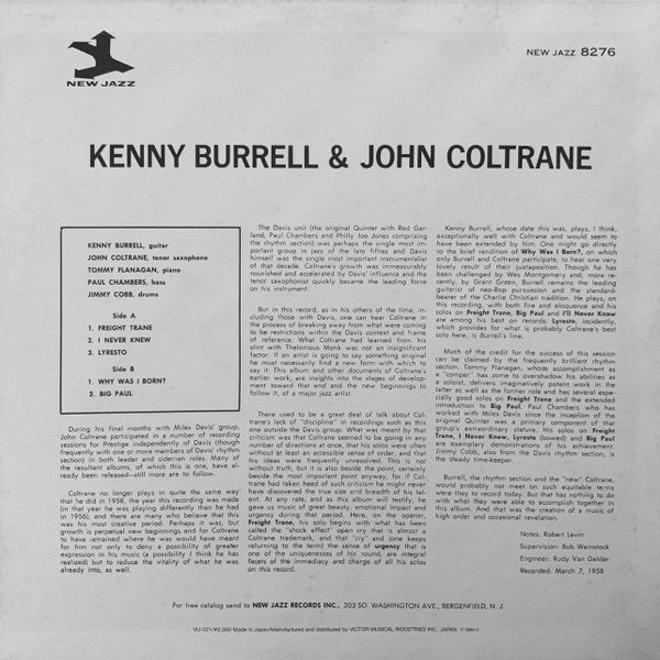 Kenny Burrell & John Coltrane