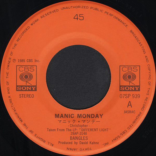 Manic Monday