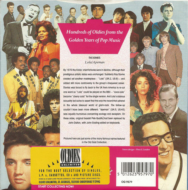 Master Release: Lola / Apeman by The Kinks