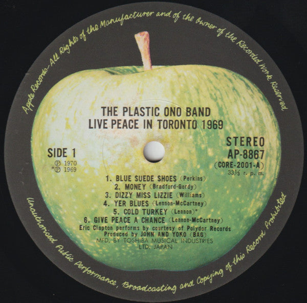 Live Peace In Toronto 1969