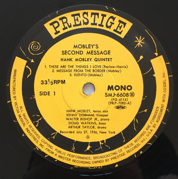 Mobley's 2nd Message