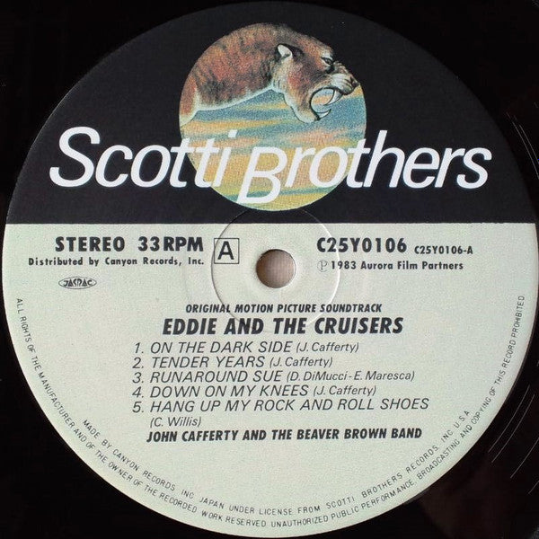 Eddie And The Cruisers (Original Motion Picture Soundtrack)