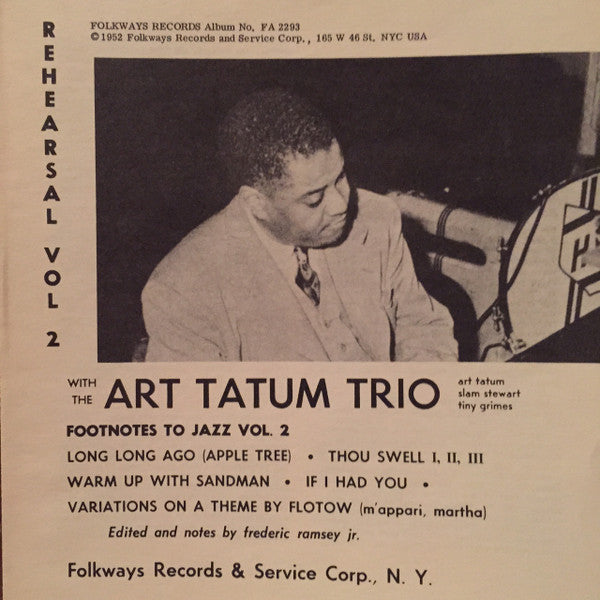 Footnotes To Jazz Vol. 2: Rehearsal